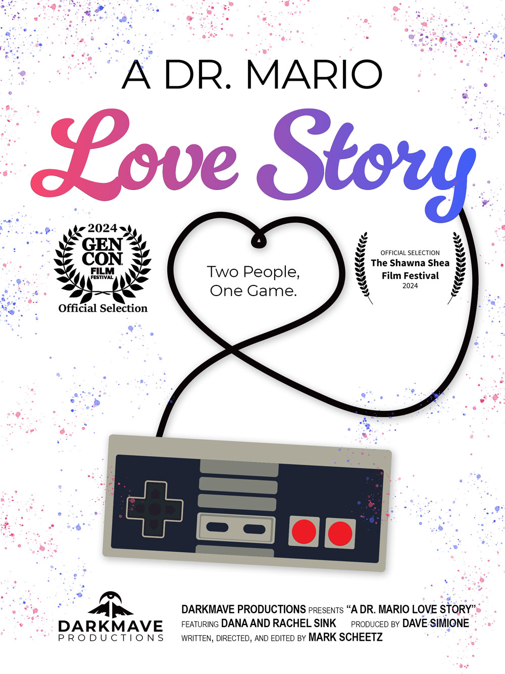 A Dr. Mario Love Story documentary poster